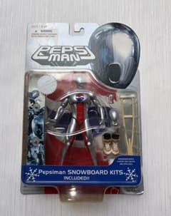 PEPSIMAN BOARDING ペプシマン スノーボード フィギュア PEPSI MAN フィギュア SNOWBOARD KITS｜トレファクONLINE
