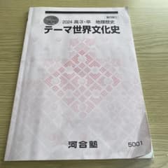 世界史　河合塾　文化史　プリント 世界史講義 河合塾 テキスト 講義プリント - メルカリ