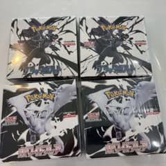 ポケモンカード　ブラックボルト ホワイトフレア 新品未開封シュリンク付き4BOXのサムネイル