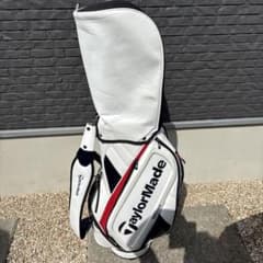 TaylorMade キャディバッグ ホワイトTM24 オーステック 9.5型 - メルカリ