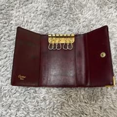正規品】カルティエ Cartier マストライン 6連キーケース ボルドー