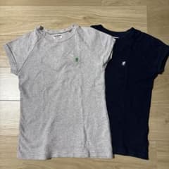 Gymphlex 半袖Tシャツ 2枚セット グレー ネイビーのサムネイル