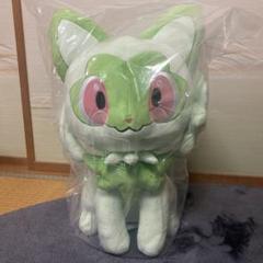 ポケモンセンターオリジナル ぬいぐるみ 等身大ニャオハ ぬいぐるみ 等身大ニャオハ ｜【公式】ポケモンセンターオンライン