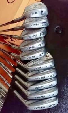 【送料込】本間HONMA 高級アイアンセット  10本 ②のサムネイル