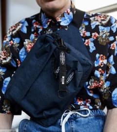 [Excellent Condition] EASTPAK x MSGM Collaboration Shoulder Crossbody Bag