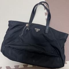 【りんりんまま。】PRADA プラダ ナイロン トートバッグ 三角ロゴ りんりんまま。様専用】PRADA プラダ ナイロン トートバッグ 三角ロゴ