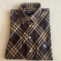 BURBERRY LONDON 半袖シャツ チェック柄 L - メルカリ