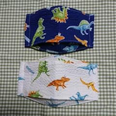 子供マスク   恐竜 Dのサムネイル