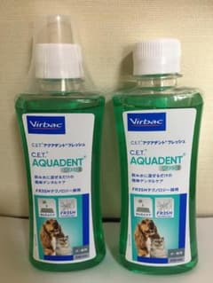 （2本セット）C.E.T. アクアデントフレッシュ 犬猫用 250mLのサムネイル