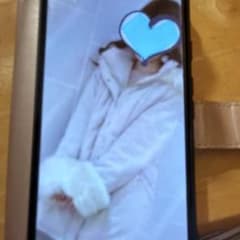 ファー付き ダウンコート ホワイトのサムネイル