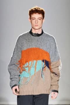 Jieda ニット　PANEL OVER KNIT 20AWのサムネイル
