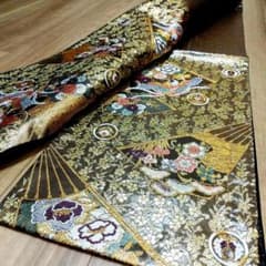 豊潤な逸品&極美品【袋帯 佐賀錦 成人式 正絹 帯 結婚式 訪問着 着物