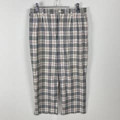 訳あり BURBERRY GOLF バーバリーゴルフ ノバチェックパンツ 13号