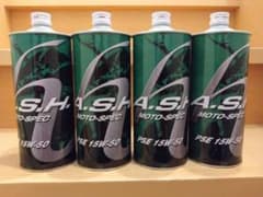 アッシュ A・S・H PSE モトスペック 15W-50 1L 4缶セット アッシュ A・S・H PSE モトスペック 15W-50 1L 4缶セット - メルカリ