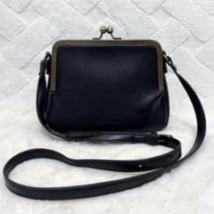 legato largo がま口ミニショルダー　ブラックのサムネイル