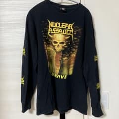 NUCLEAR ASSAULT 長袖Tシャツ ブラックのサムネイル