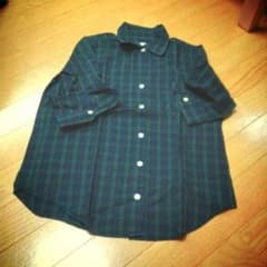 ローリーズファーム＊チェックシャツ(半袖丈)のサムネイル