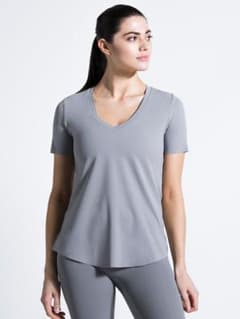 AUMNIE　RELAXED NUDE TEE, LUNAR GREYのサムネイル