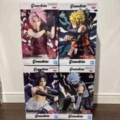 NARUTO Grandista ナルト サスケ カカシ サクラ 4体セット - メルカリ