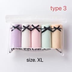 コットンレディースショーツパンツ5枚セットのサムネイル