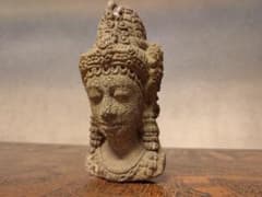 石造 仏像 頭部 彫刻 オブジェ インテリア インドネシア 石造 仏像 頭部 彫刻 オブジェ インテリア インドネシア - メルカリ