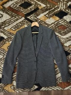 sandro homme paris チェック柄 テーラードジャケット46 - メルカリ