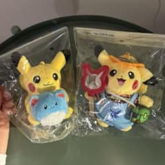 韓国限定】オリーブヤング ポケモン ピカチュウ ぬいぐるみセット