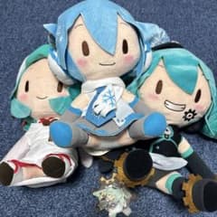 初音ミク ぬいぐるみ 3体セットのサムネイル