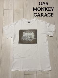 送料185円～★ガスモンキーガレージ 長袖Tシャツ（S）グレー ロンT Gas Monkey Garage 正規品/アメ車/カスタム/Fast&Loud/HotRod/ハーレー 古着 GAS MONKEY GARAGE T ⁄ ガス モンキー ガレージ Tシャツ | ORATIO