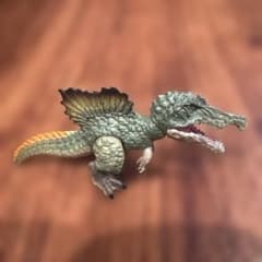 いきもの大図鑑レプティ 恐竜04」可動フィギュア スピノサウルス