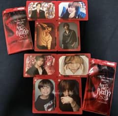 山田涼介 ビジュアルカード 2パックセット Are You Red.Y グッズ