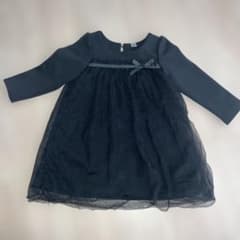ベビー服 ブラック 喪服 ドレス 90cmのサムネイル