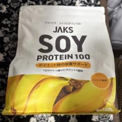 JAKS SOY PROTEIN 100 バナナ味 1000gのサムネイル