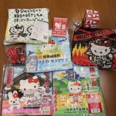 ハローキティ ご当地タオルハンカチ 色々 セット 平成 レトロ - メルカリ