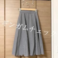 【タイムセール本日15%OFF☆¥799→¥679】ギンガムチェックスカートのサムネイル