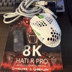 G-Wolves HTR 8k HATI R PRO ワイヤレスゲーミングマウス - メルカリ