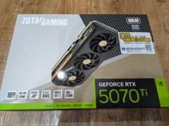 美品 ZOTAC RTX 5070Ti SOLID OC