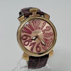 稼働品】ガガミラノ マヌアーレ40 5021 クオーツ - メルカリ