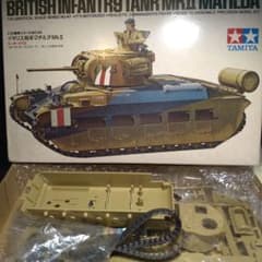 タミヤ 1/35 イギリス戦車 マークII マチルダ モーターライズ - メルカリ