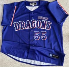 中日ドラゴンズ ミズノレプリカユニフォーム　細川成也　Ｏサイズのサムネイル
