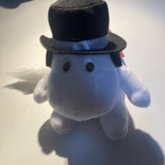 MOOMIN ぬいぐるみマスコット　ヘッドホン　ムーミンパパ　キーホルダー