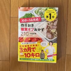 30分で3品完成! 作りおき糖質オフおかず210のサムネイル