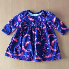 【専用】鳥 ワンピースのサムネイル