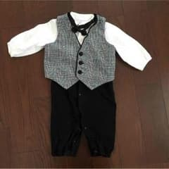 タキシード ロンパースタイプのサムネイル