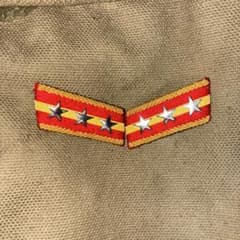 レプリカ 日本軍 大尉 襟章 98式のサムネイル