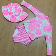 ミミー様専用 70〜80 GAP 水着3点セットのサムネイル