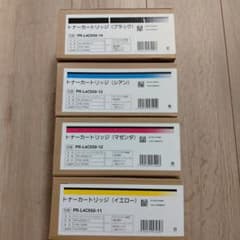 純正　NEC PR-L4C550 トナー 4色セット売り