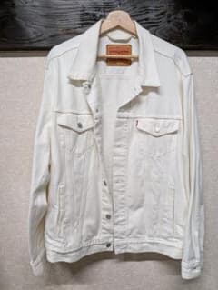 Levi's デニムジャケット ホワイト XL 綿100% 72334のサムネイル
