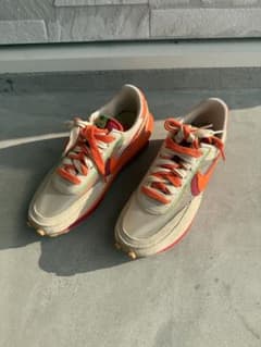 CLOT × Sacai × Nike LD Waffle オレンジのサムネイル