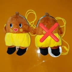 ねばーる君　がま口　ぬいぐるみ　ショルダーのサムネイル